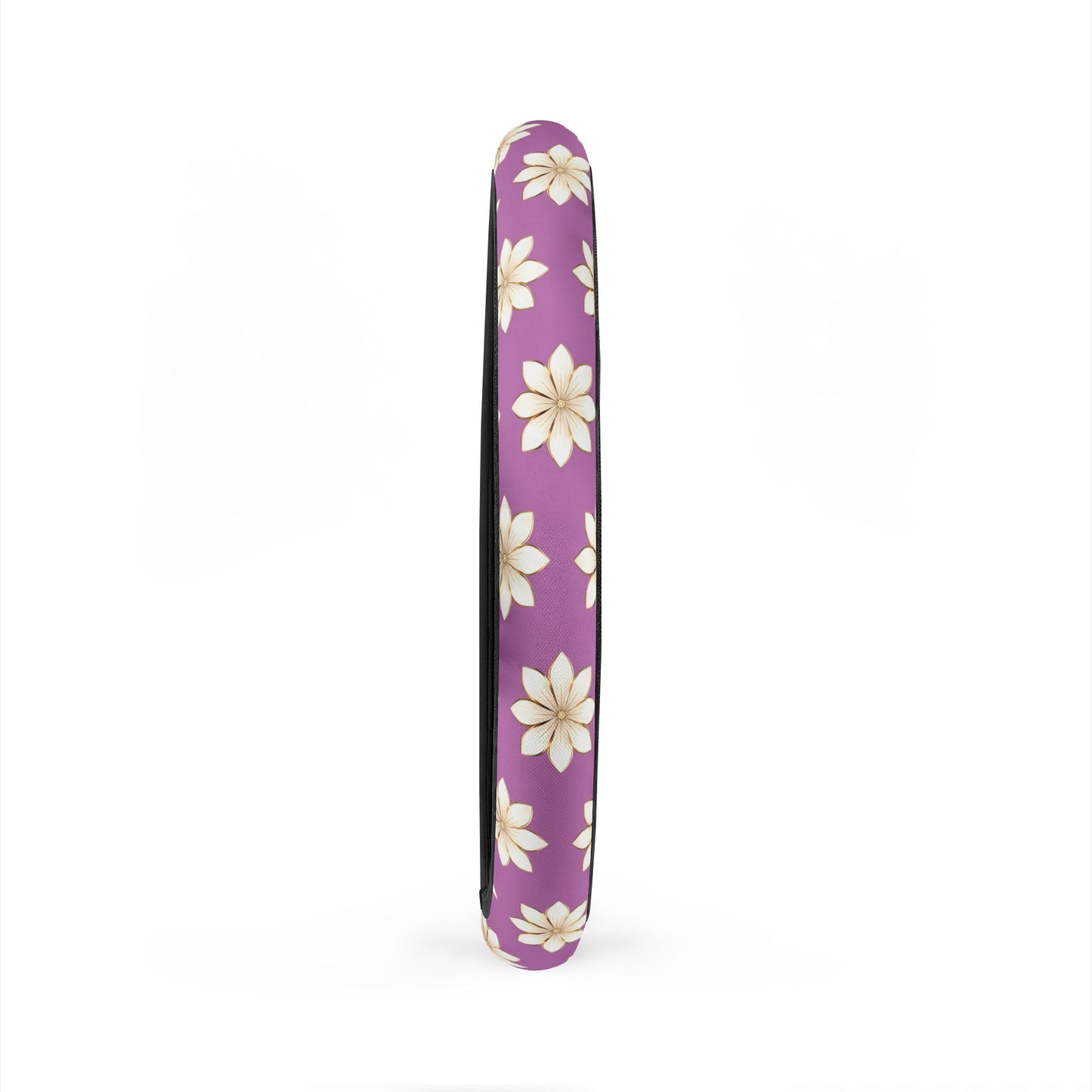 Coquette Floral Steering Wheel Cover | Cute Purple Flower Car Accessory