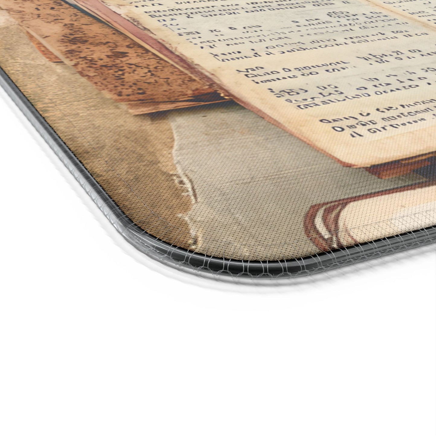 Pressed Flowers Vintage Desk Mat - Aesthetic Botanical LED Mouse Pad, Cottagecore Herbarium RGB Keyboard Mat, Large Wildflower Desk Pad for Book Lovers