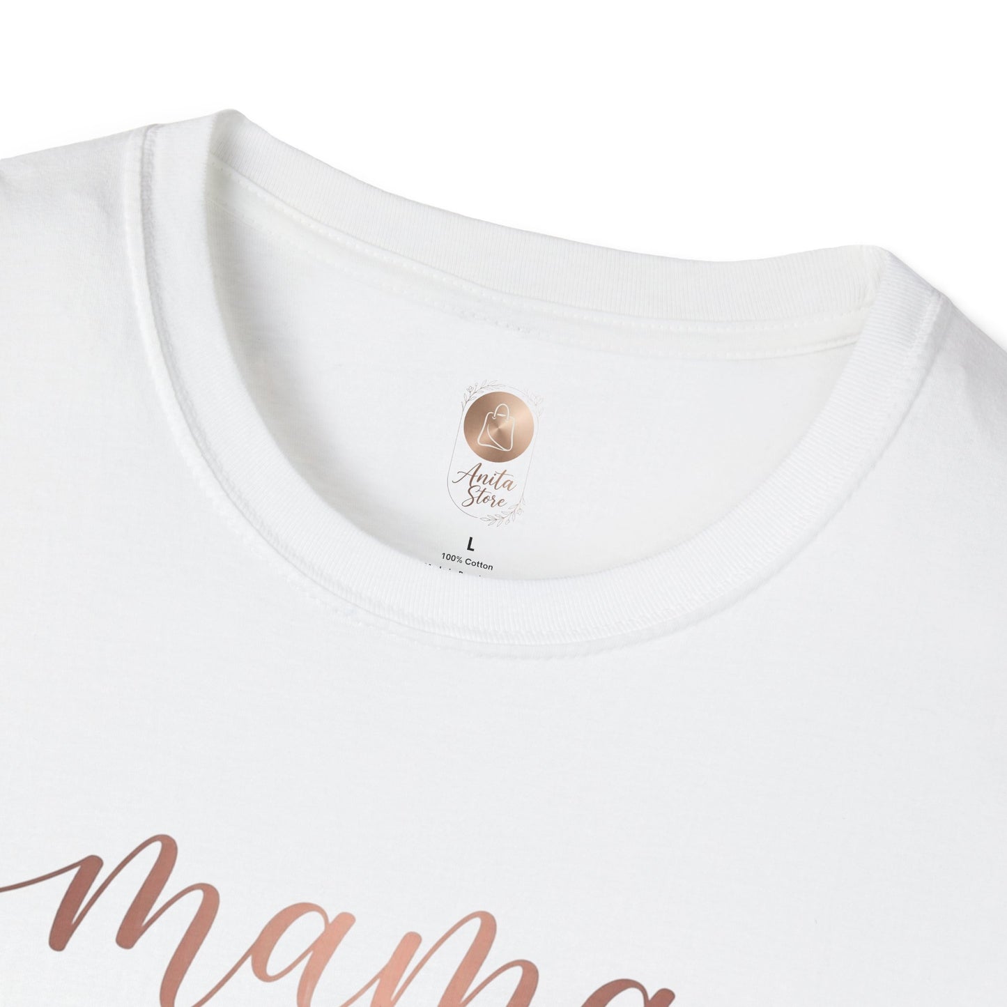 Mama Floral Script T-Shirt — Mother's Day Casual Tee