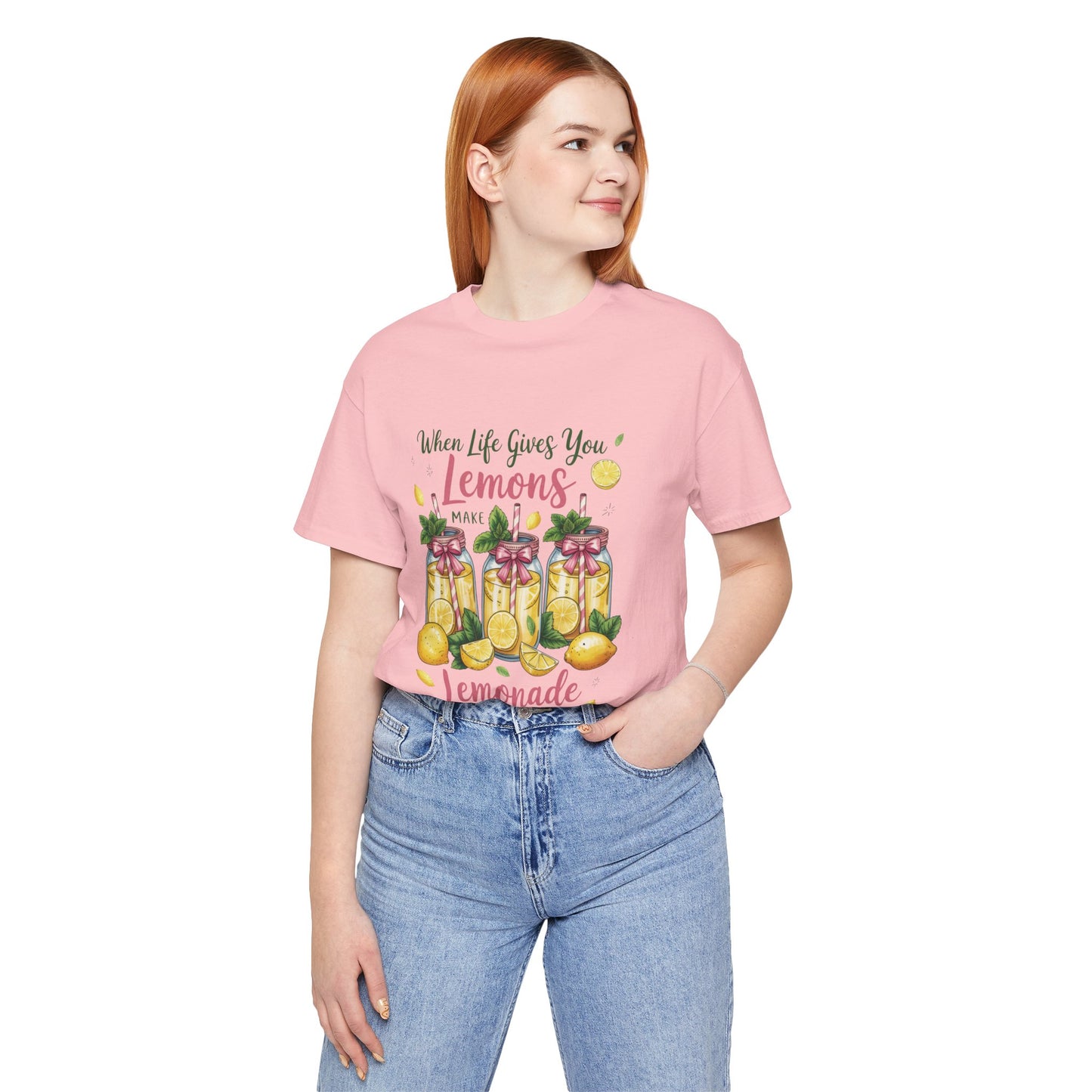 Double Sided Lemonade Coquette Shirt - Amalfi Coast Summer Vibes Tee - Vintage Italian Summer Graphic T-shirt - Botanical Lemonade Soft Cotton Top