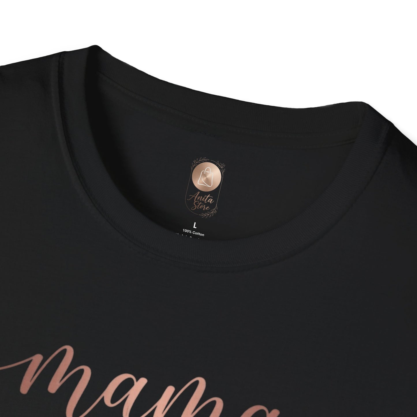 Mama Floral Script T-Shirt — Mother's Day Casual Tee