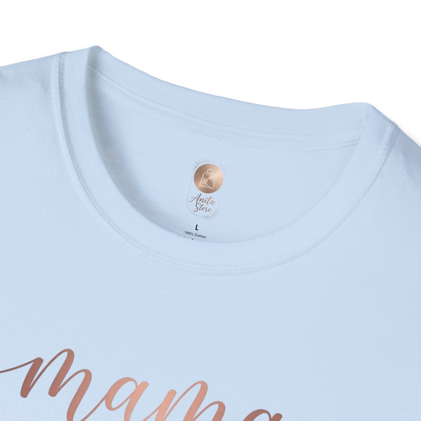 Mama Floral Script T-Shirt — Mother's Day Casual Tee